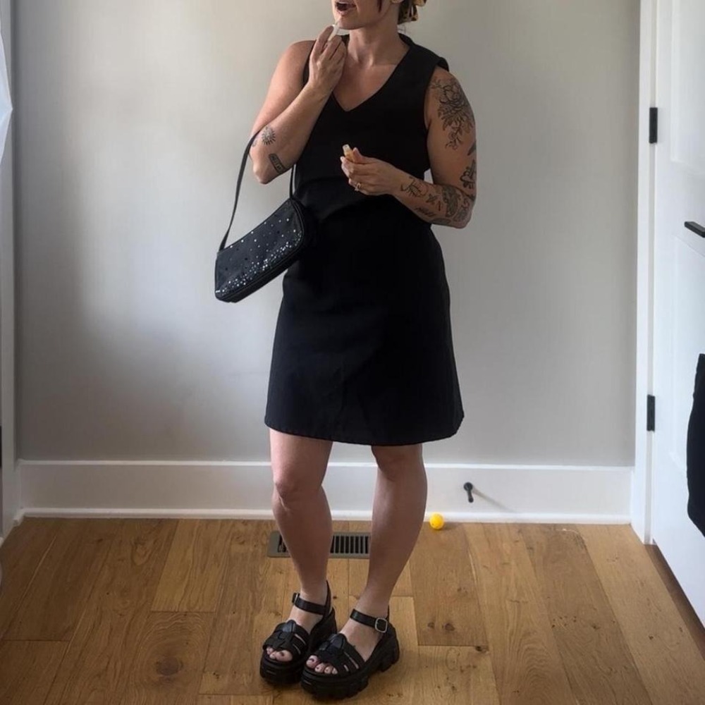 Y2K Vintage Urban Outfitters Black Shift Dress
